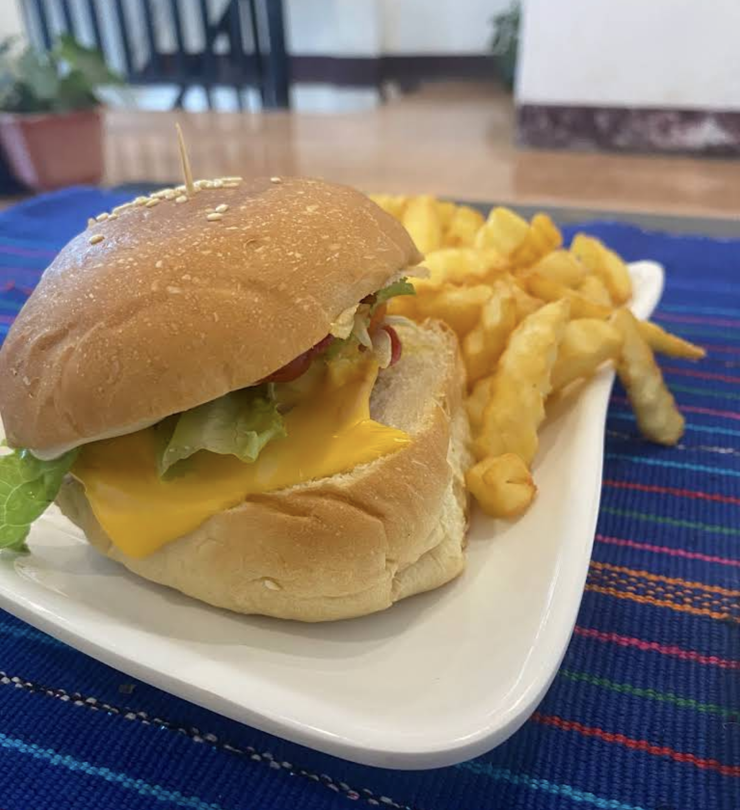 Gourmet Cheese Burger